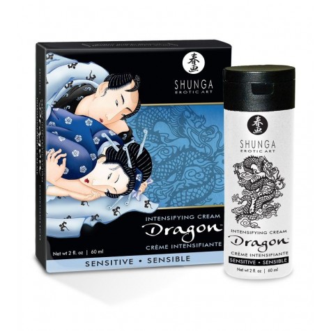 Интимный мужской крем SHUNGA DRAGON SENSITIVE - 60 мл.